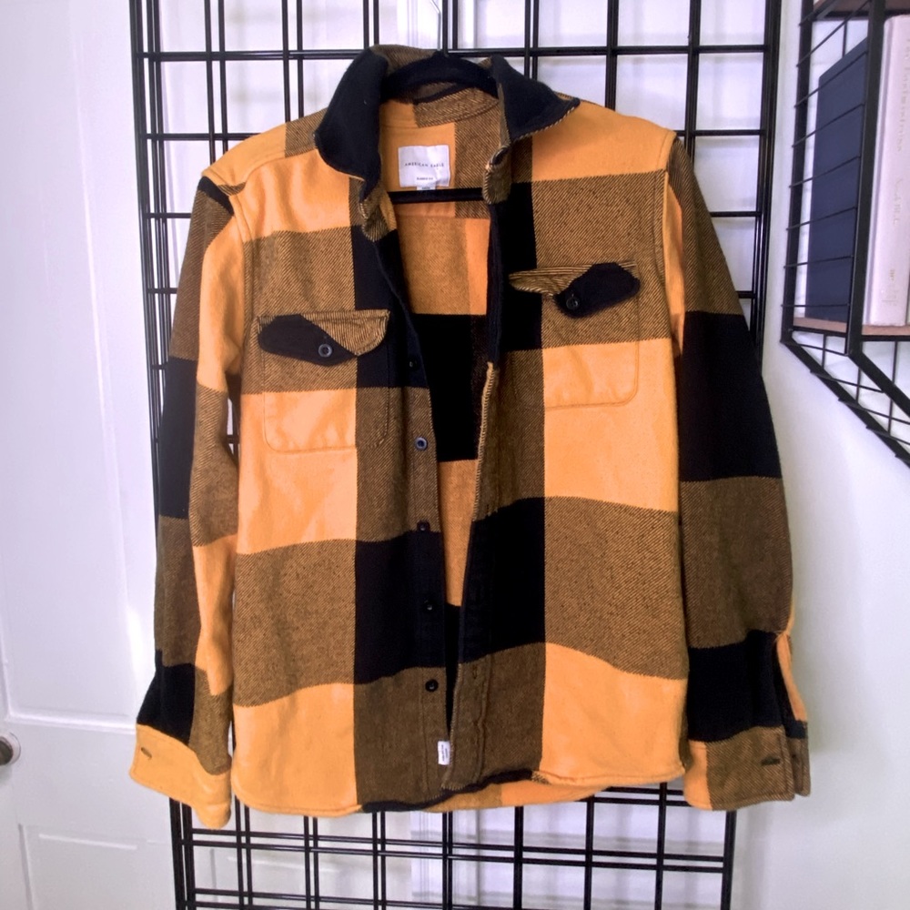 American Eagle Plaid Flannel Jacket